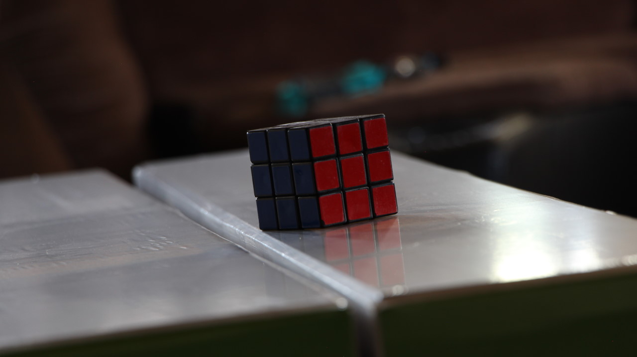 Photo of my rubix cube
